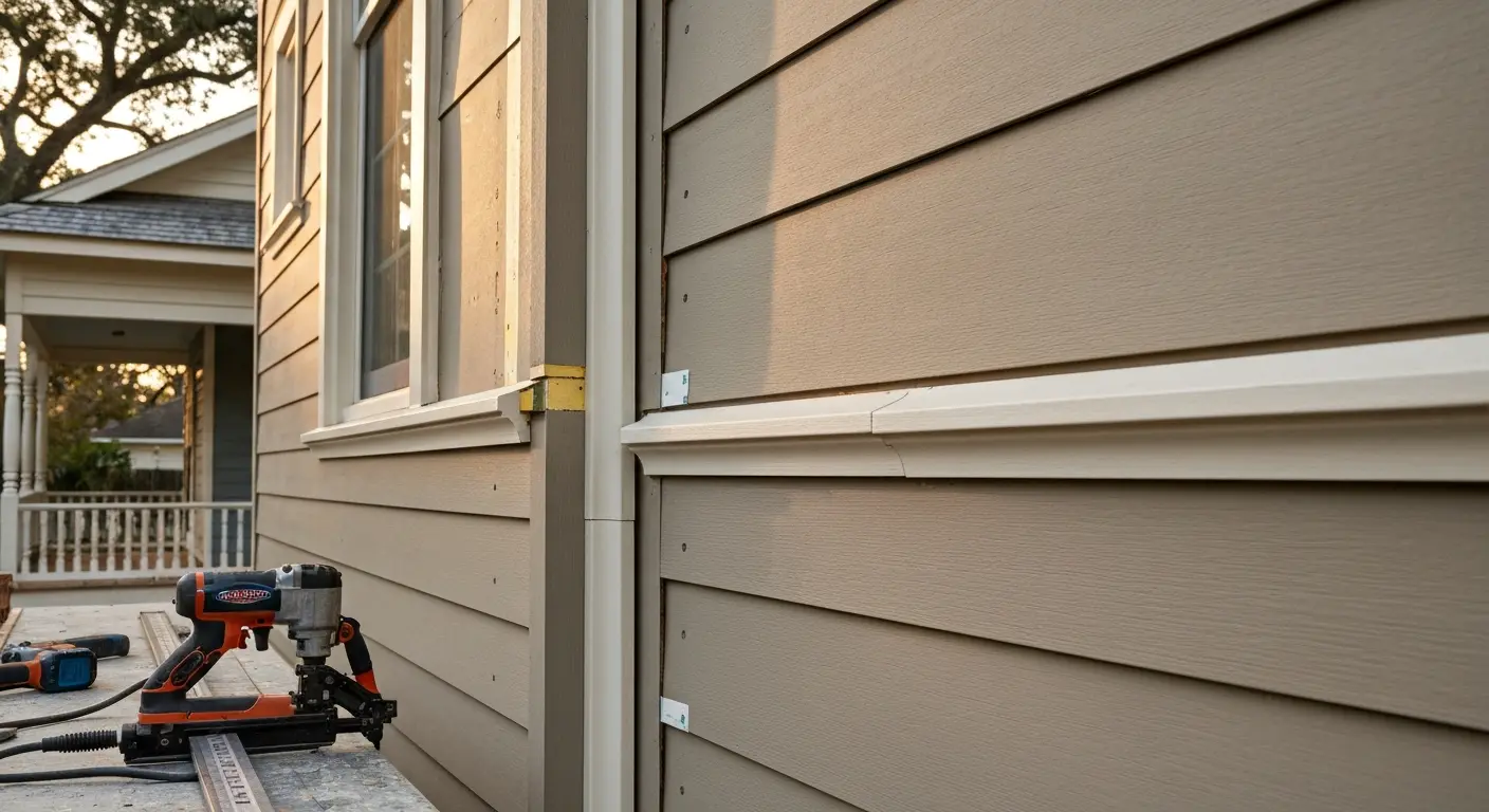 Exterior siding and structural repair