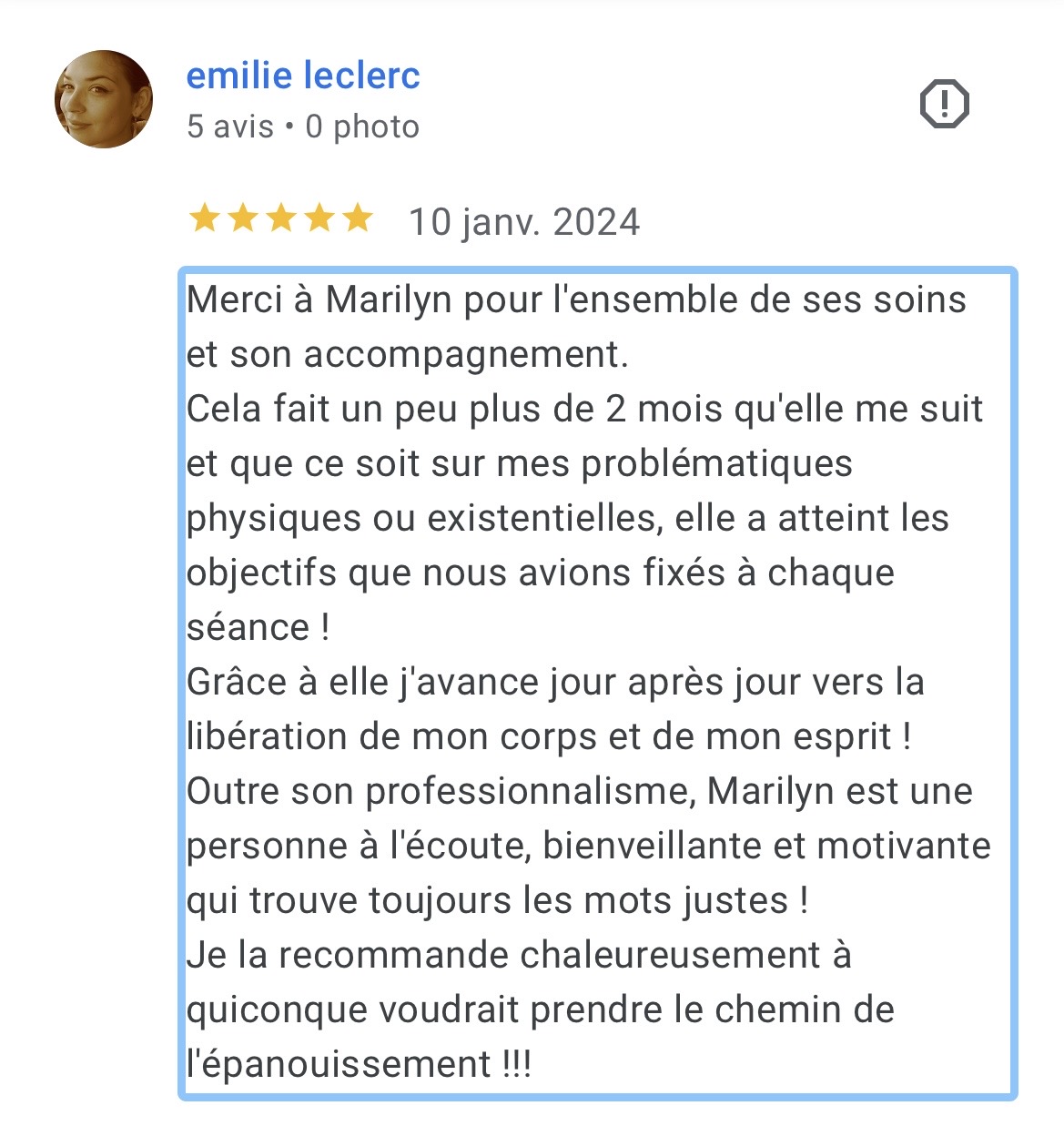 Témoignage