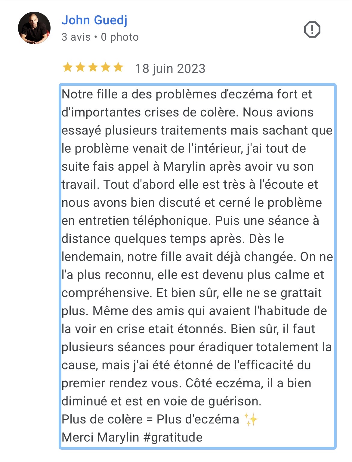 Témoignage
