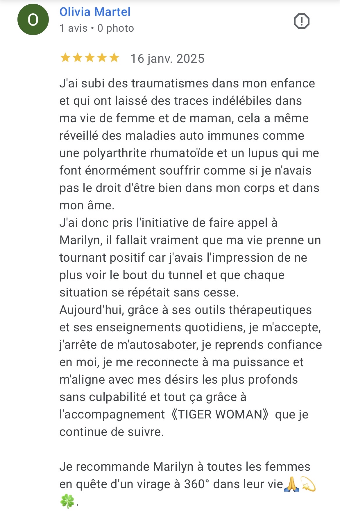 Témoignage