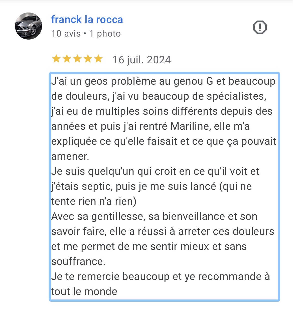Témoignage