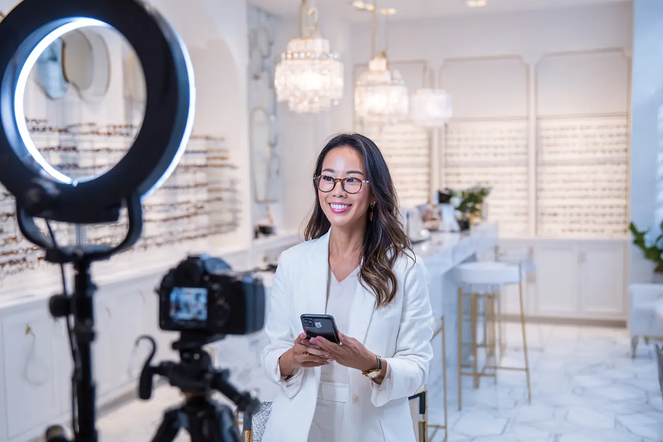 Professional content creation in studio