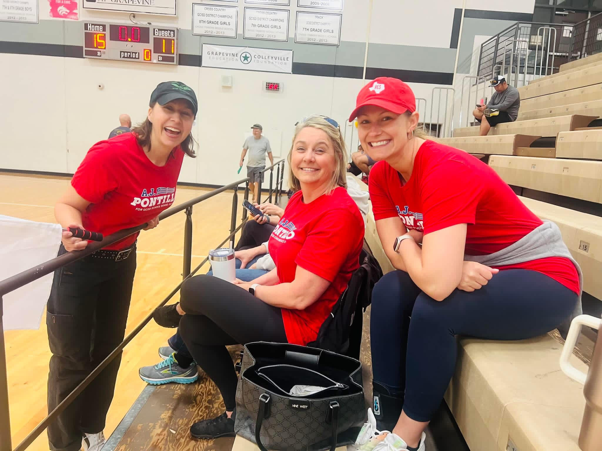 A.J. Pontillo speaking to GCISD community