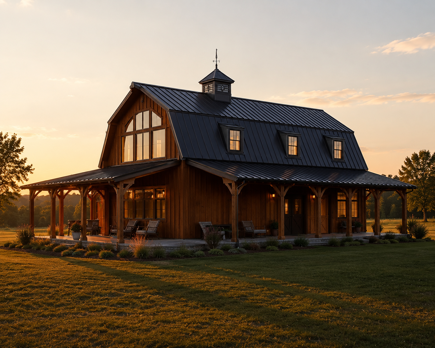 Luxury barndominium project in Maumelle Arkansas