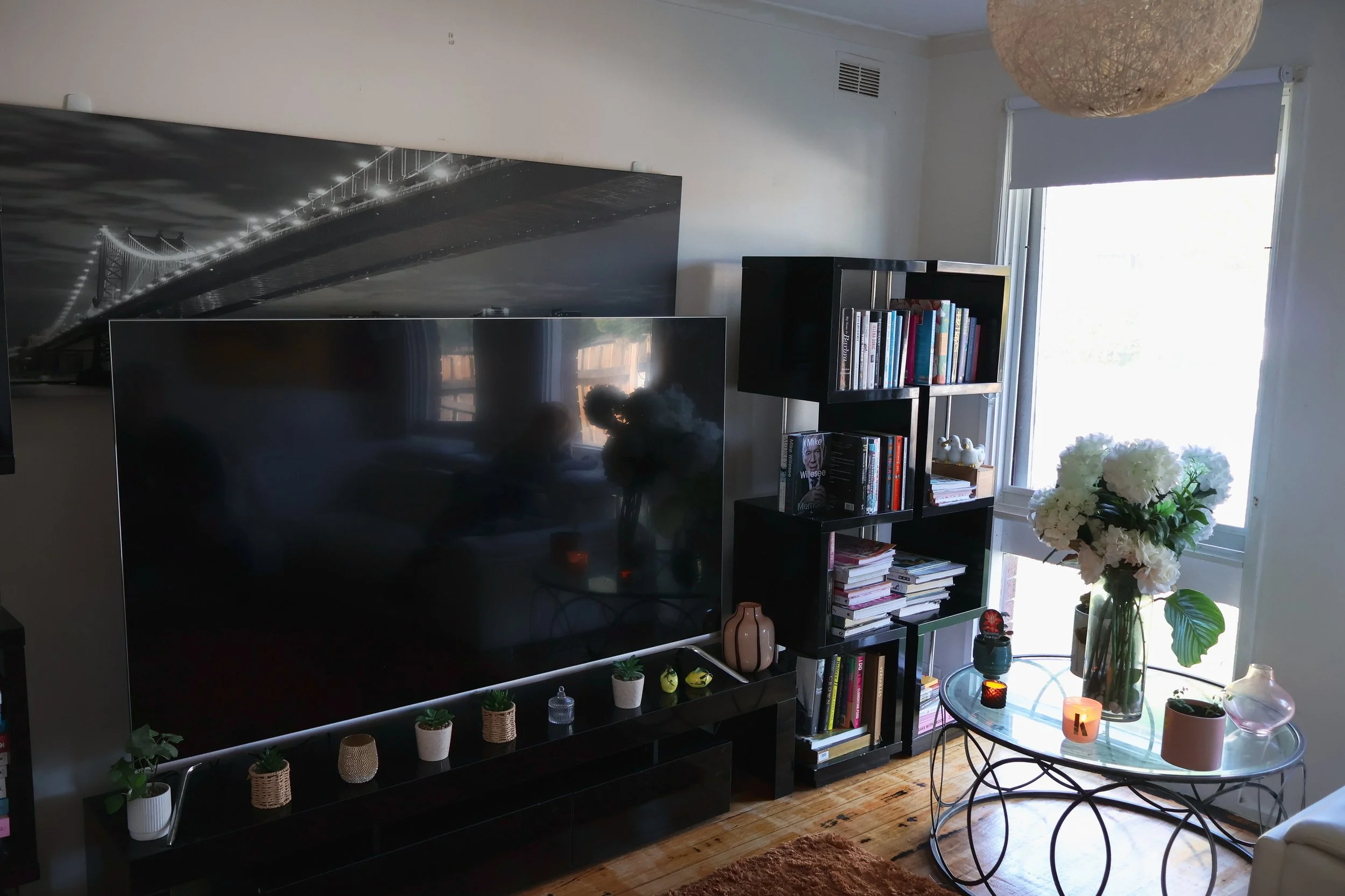 Shared lounge room at our Cranbourne home
