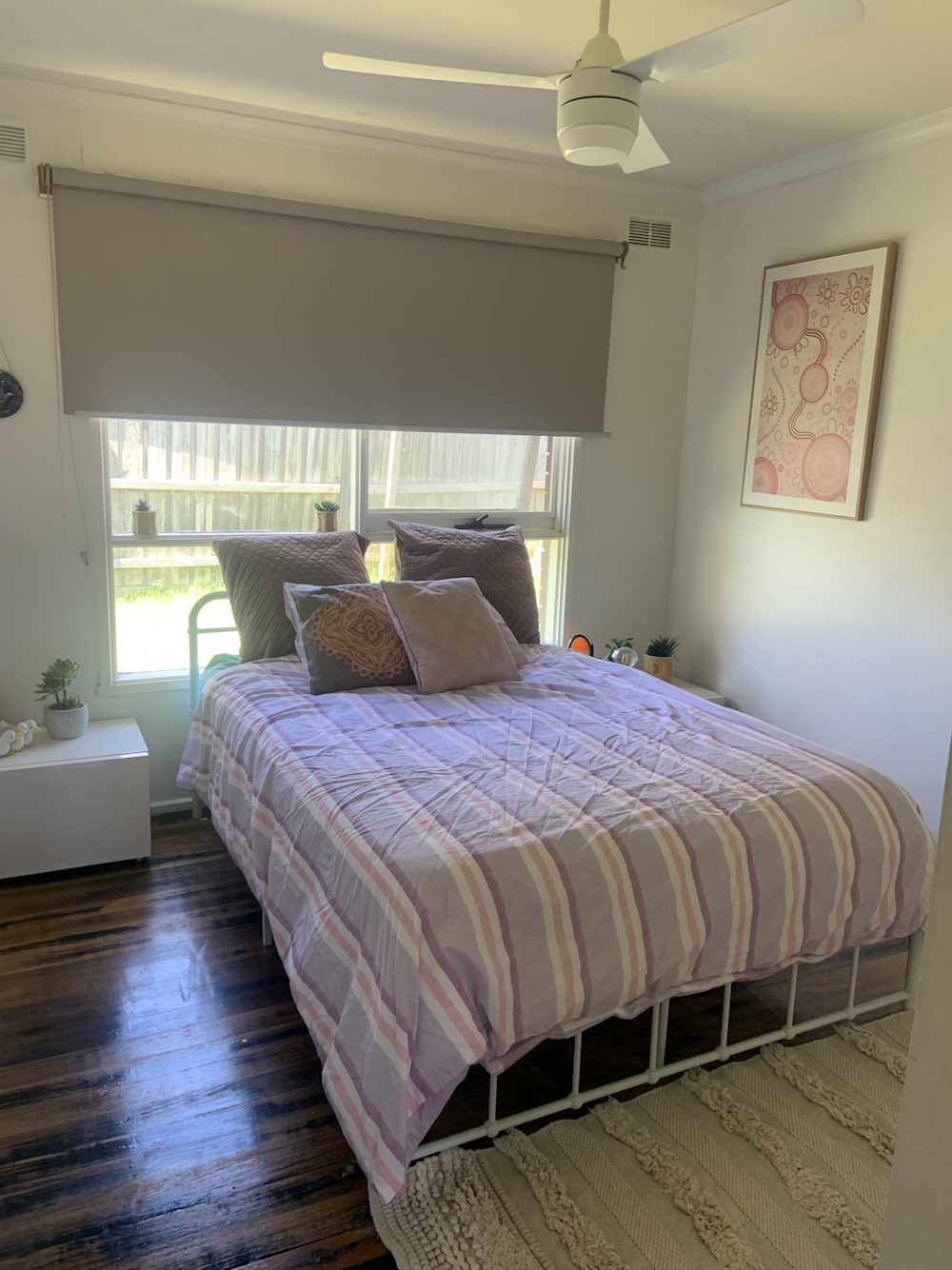Private fully furnished bedroom at our Cranbourne home