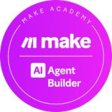 Make AI Agent Builder badge