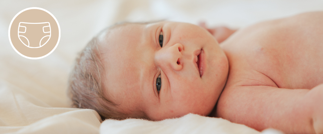 Newborn baby lying on a soft blanket, representing everyday baby care essentials.