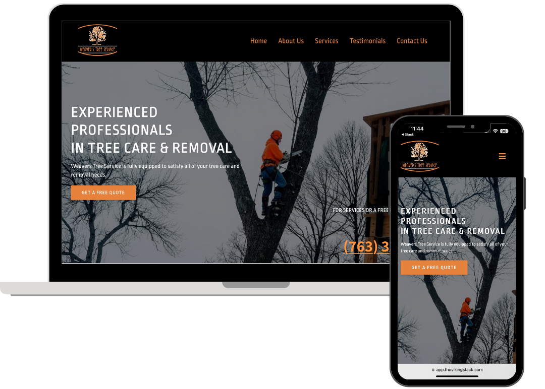 Weavers Tree Service Showcase