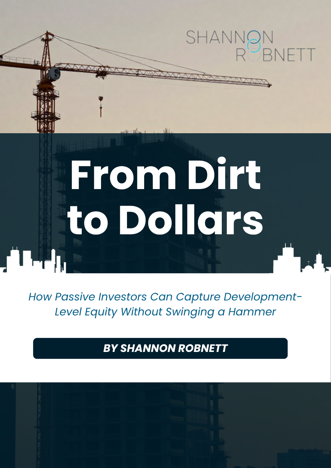 From Dirt to Dollars - Real Estate Investing Ebook Cover