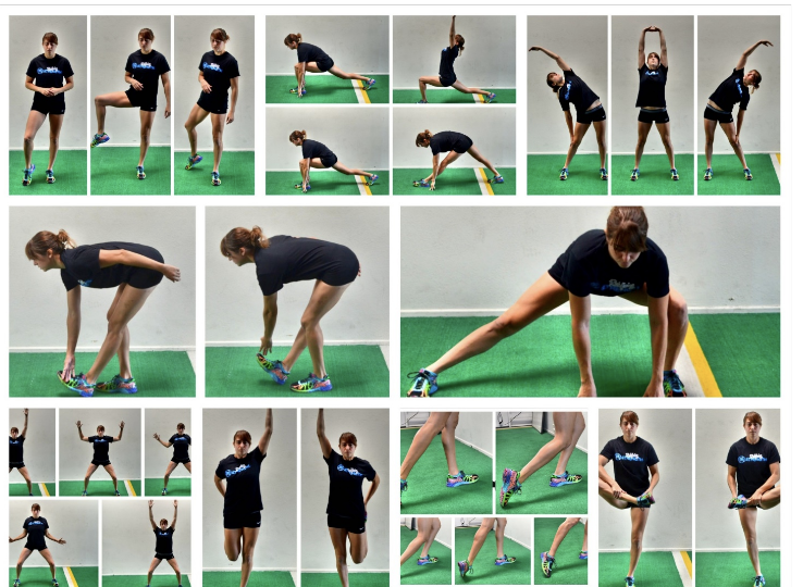 Different warmup stretches for workout Different warmup stretches for workout