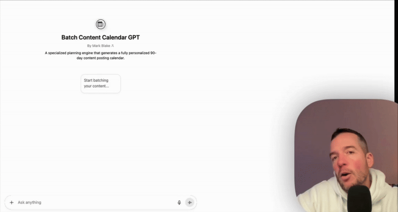 Batch Content Calendar™ demonstration