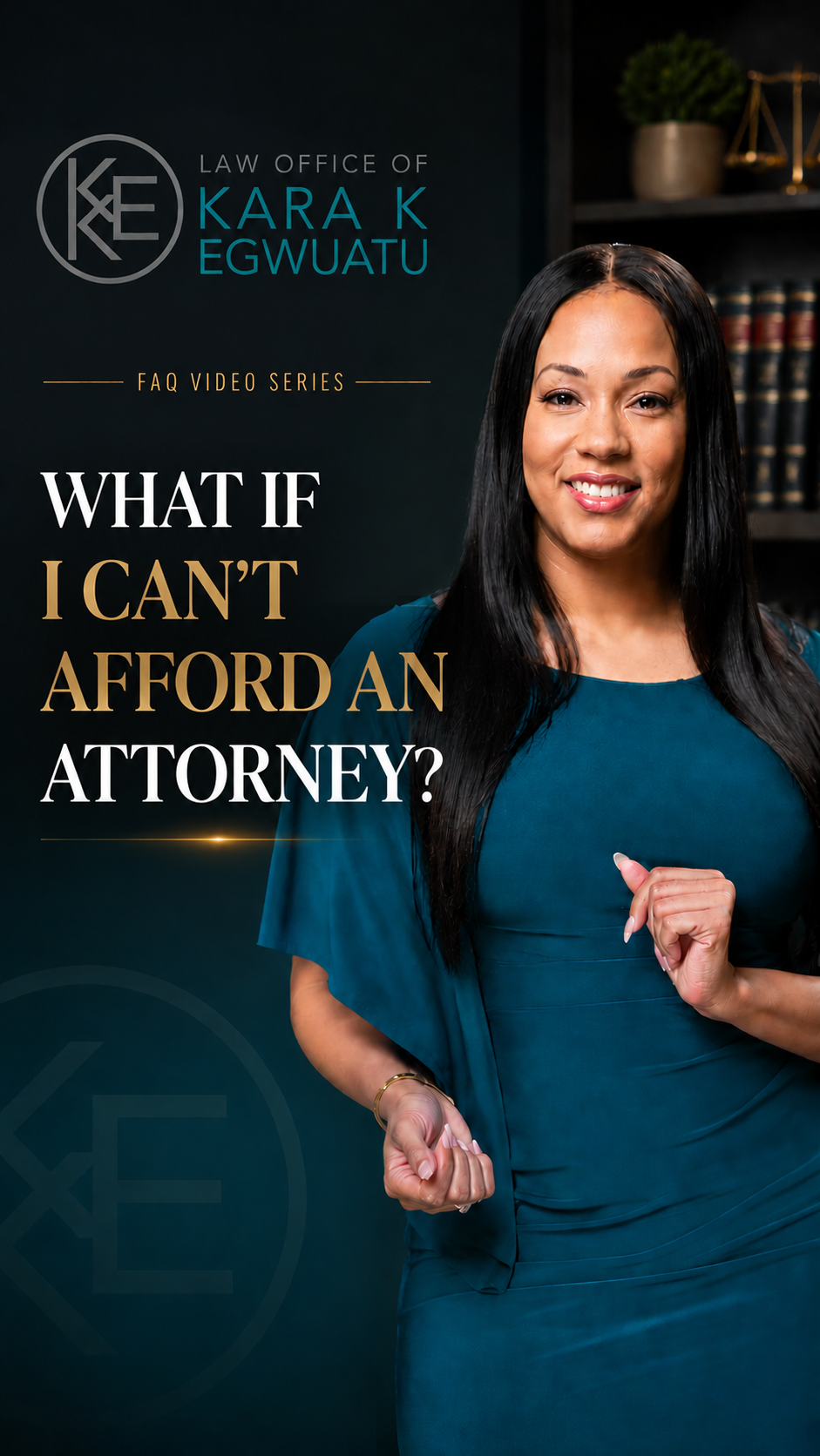What if I can't afford an attorney?