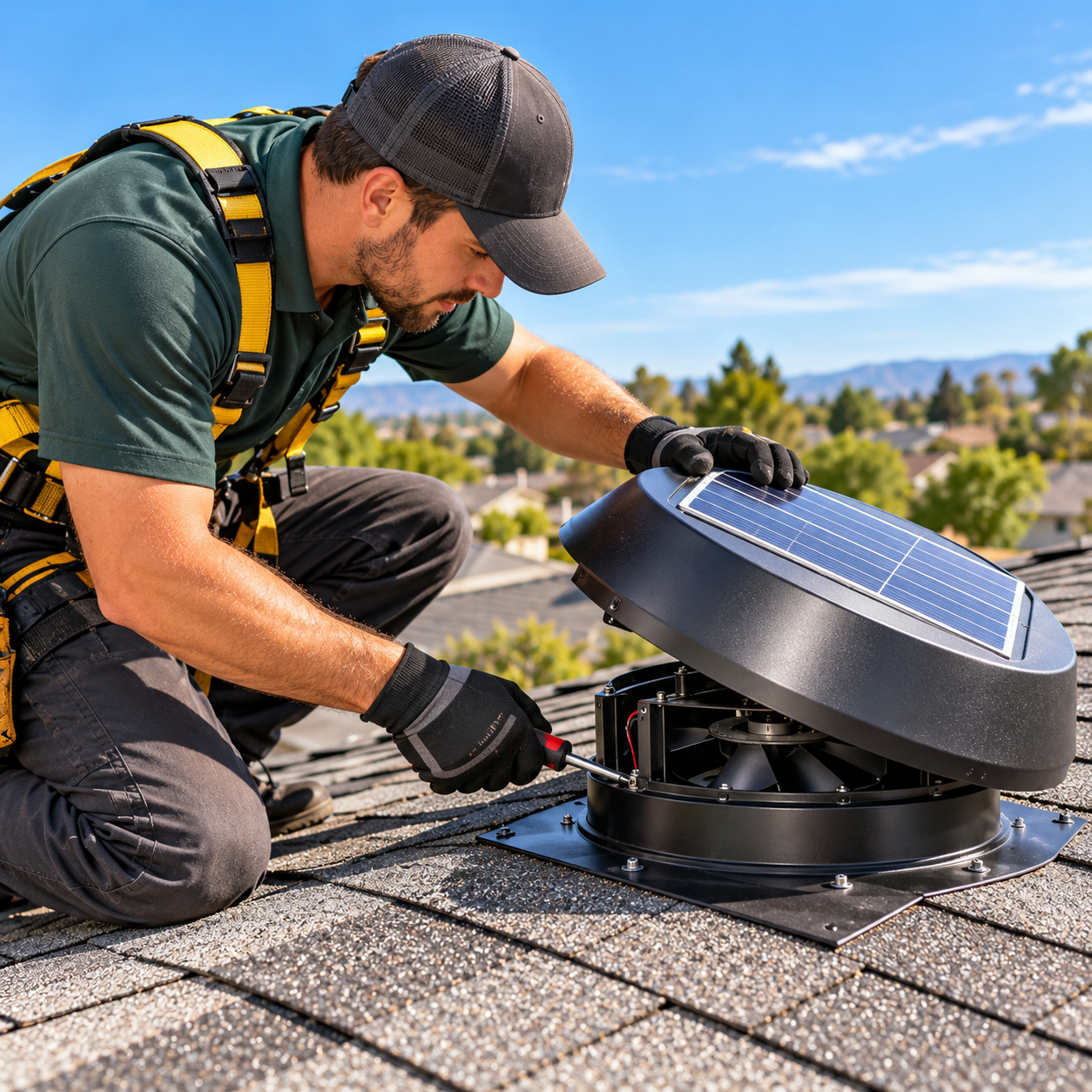 Solar Vent Maintenance and Repairf