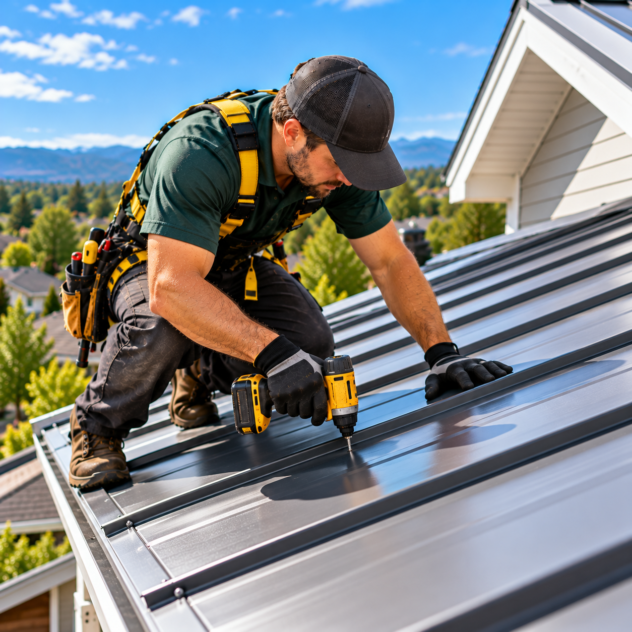 Metal Roof Replacement