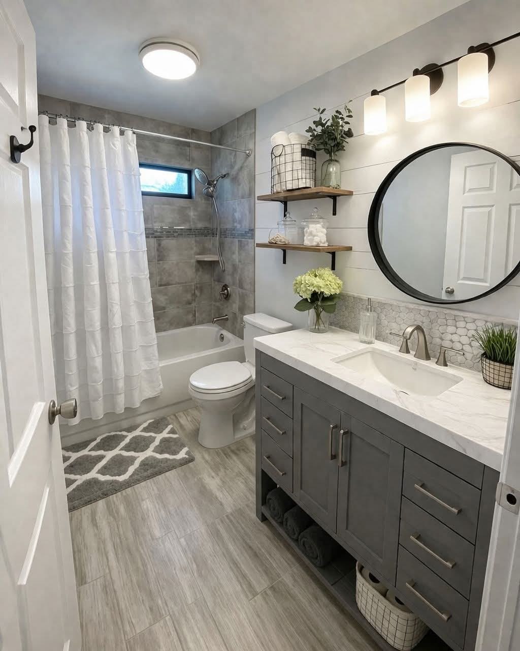 Complete bathroom remodeling project in the Richmond VA area