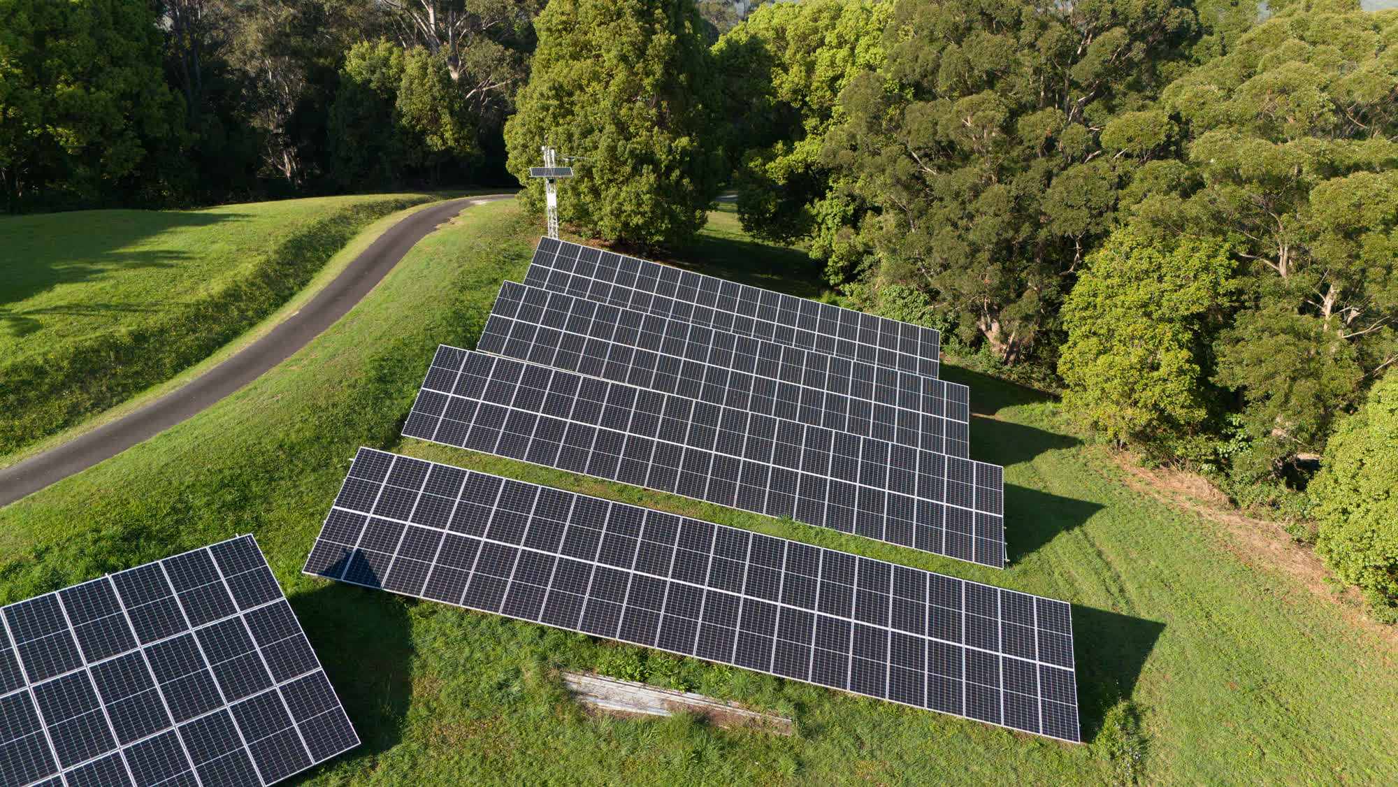 Solar installation by South Kempsey Solar
