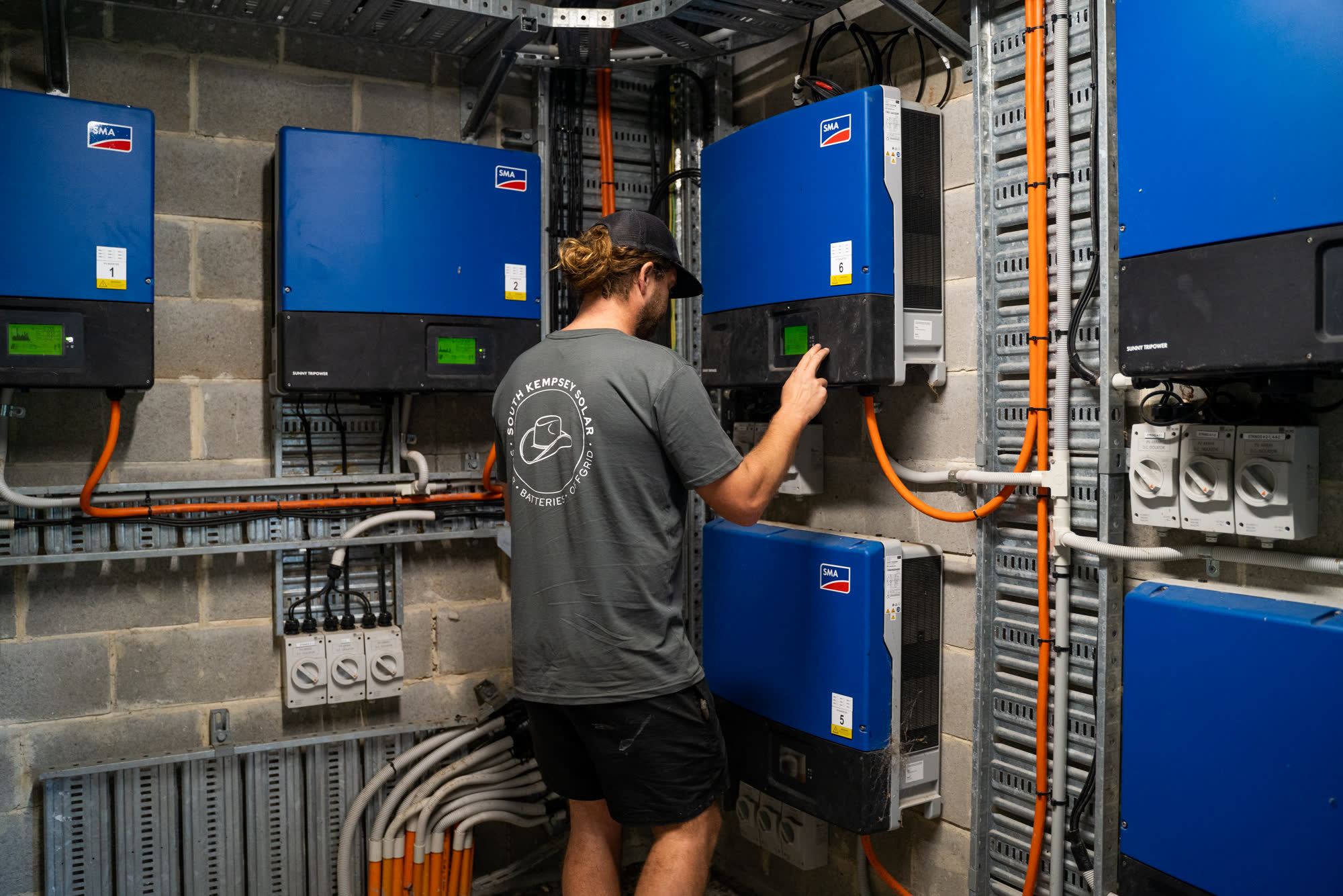 Solar installation by South Kempsey Solar