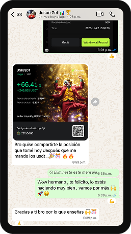 Testimonio de alumno
