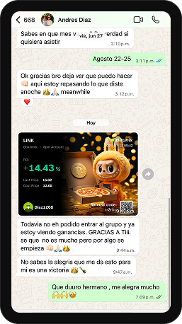 Testimonio de alumno