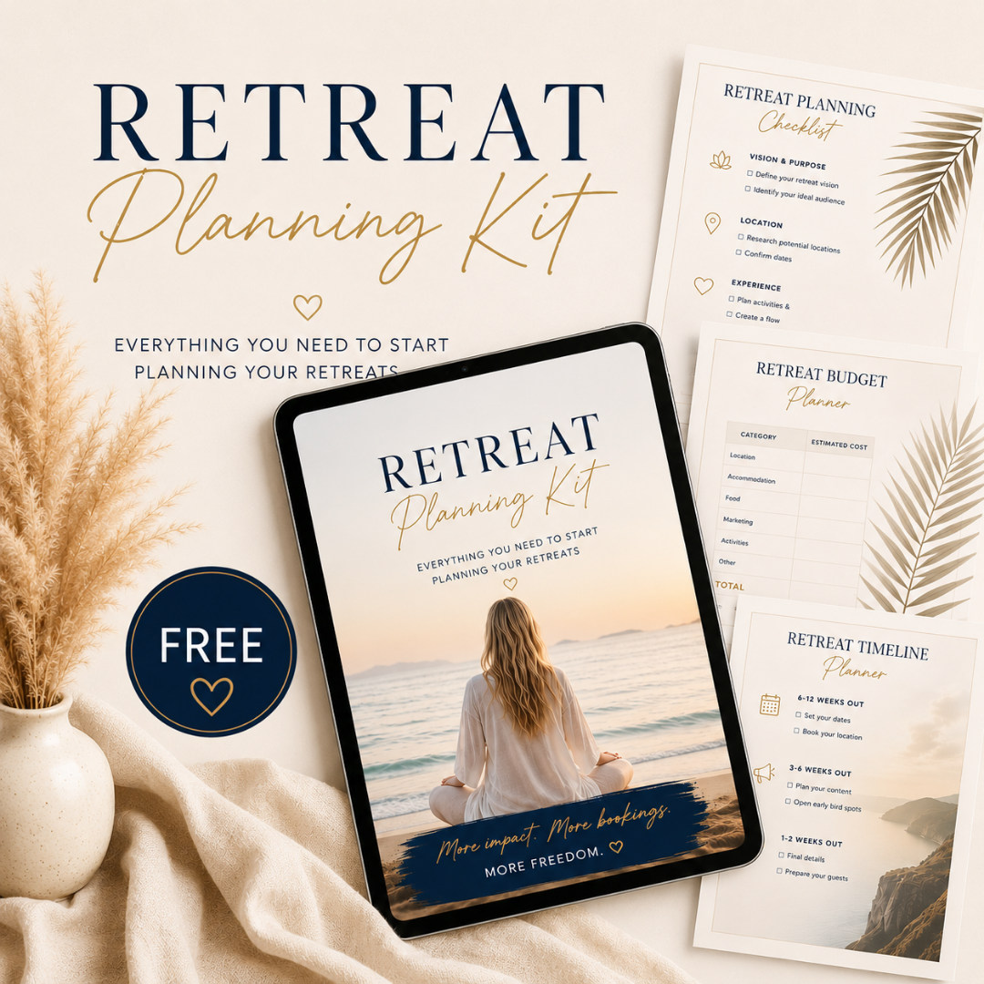 Retreat Planning Kit live workshop bonus