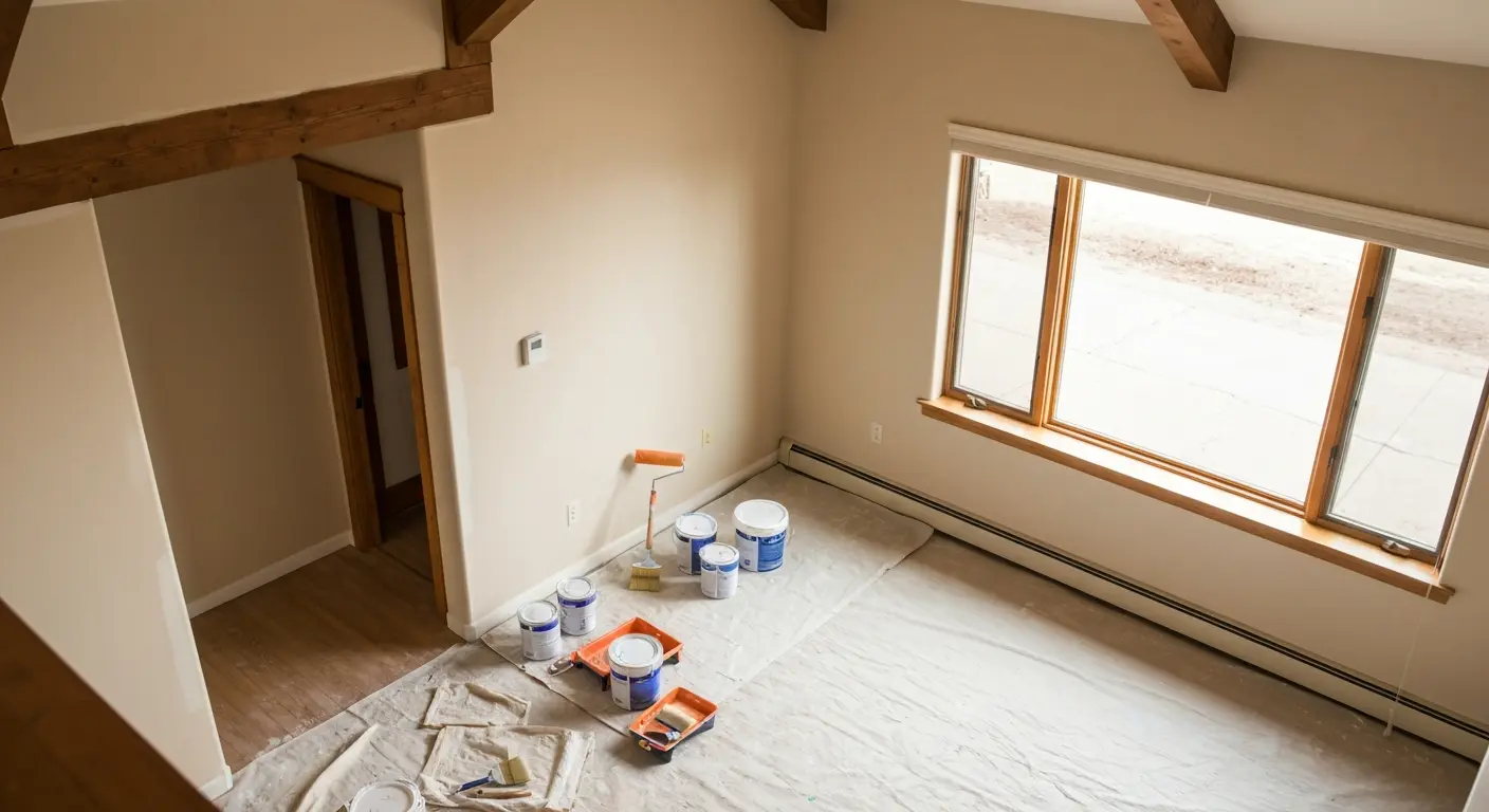 Interior paint service