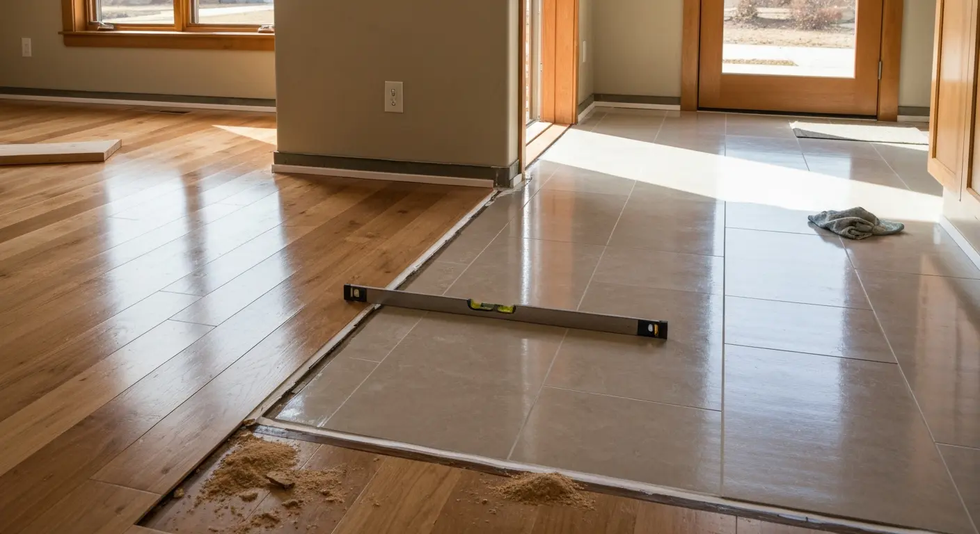 Flooring installation after water damage