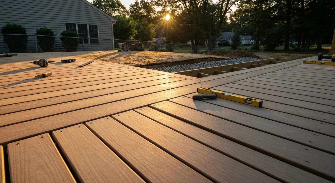 Deck or outdoor space