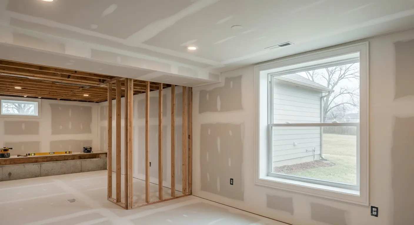 Finished basement
