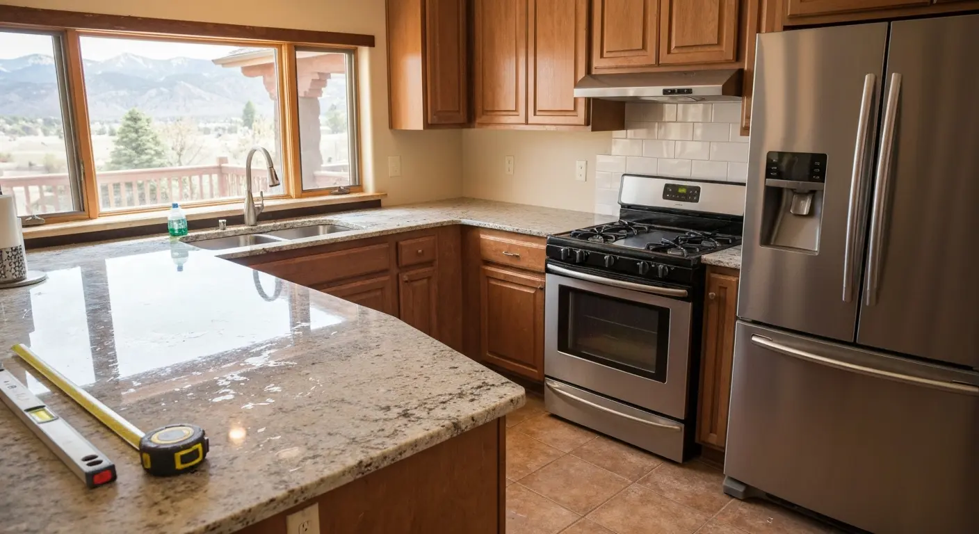 Kitchen countertop replacement