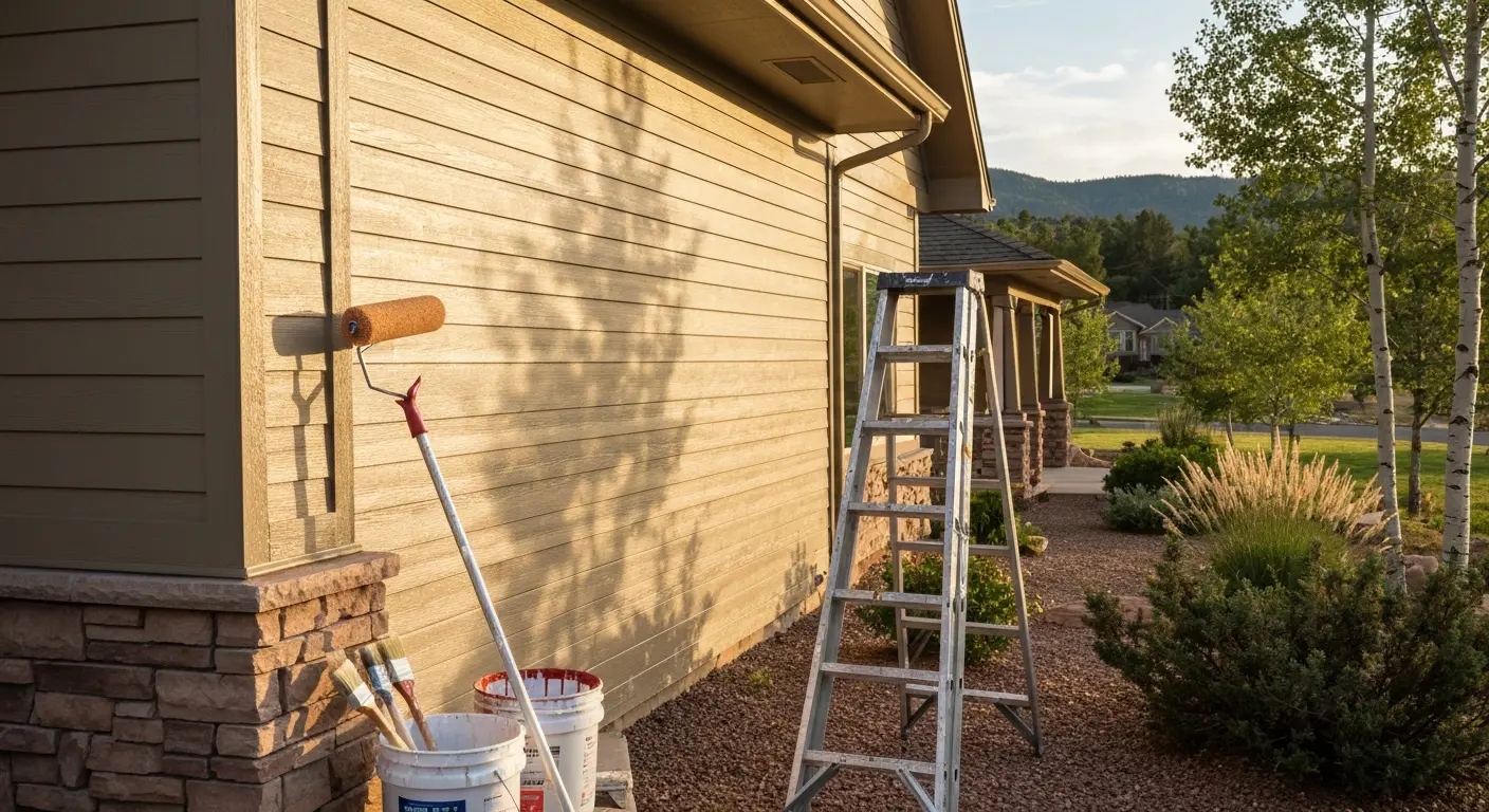 Exterior paint service
