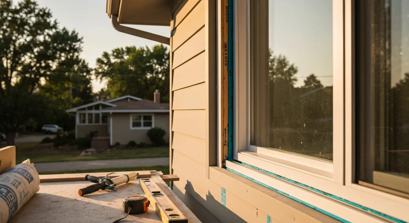 Siding and windows