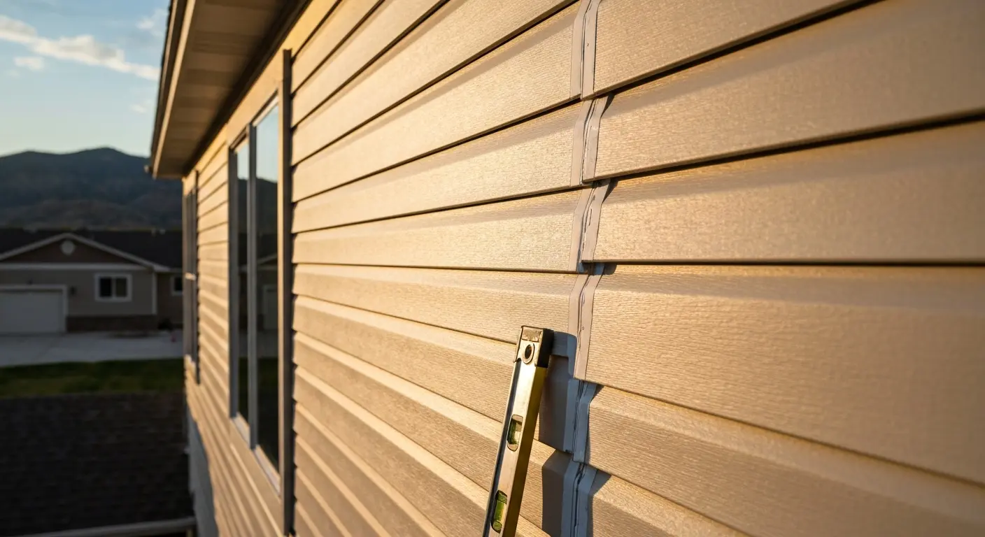 Exterior siding and windows installation