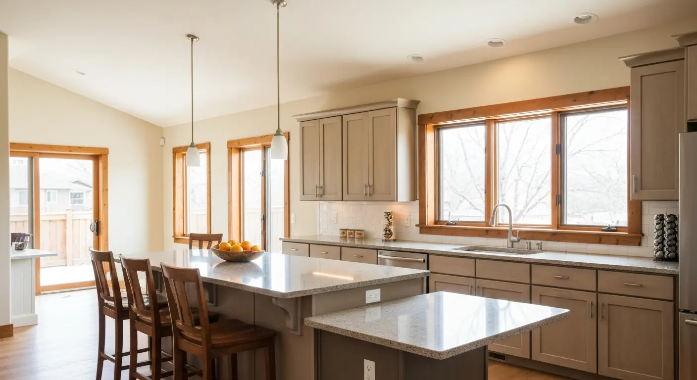 Kitchen addition and remodel in Englewood
