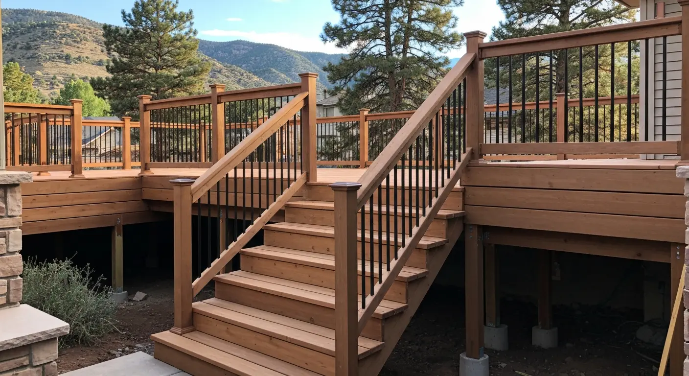 Deck construction project