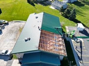 Standing Seam Roll Forming in Dekalb township IL