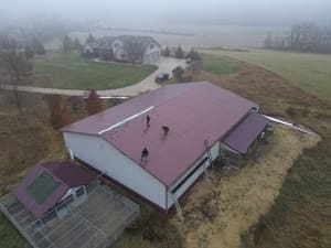 Metal roofing in Dekalb township IL