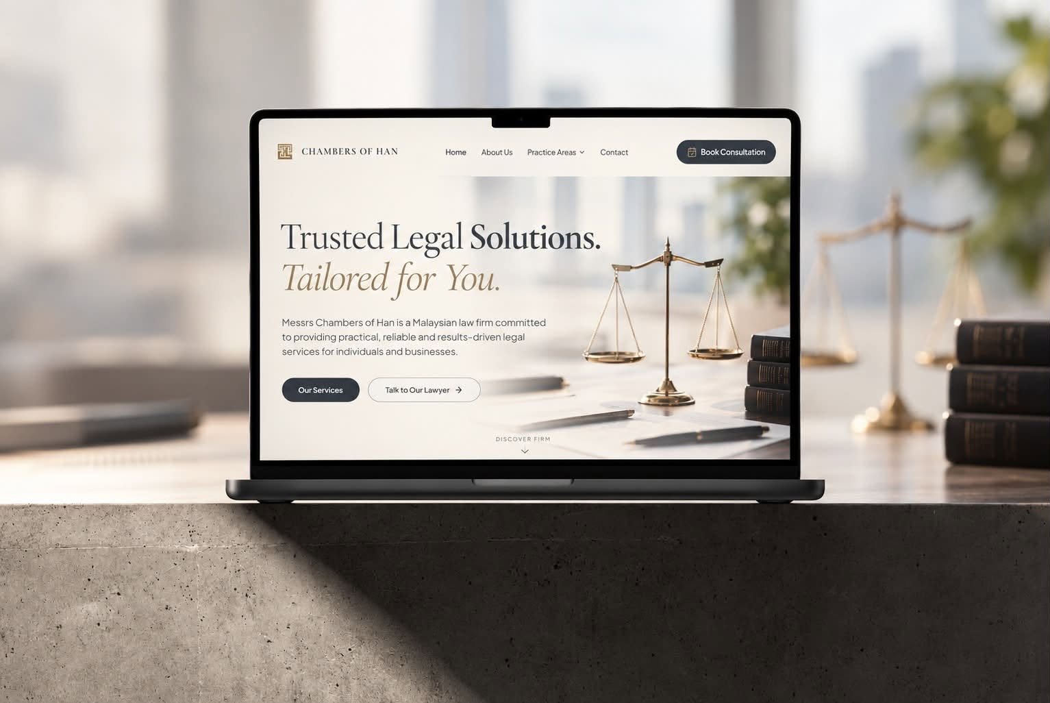 Law firm's website, Websites