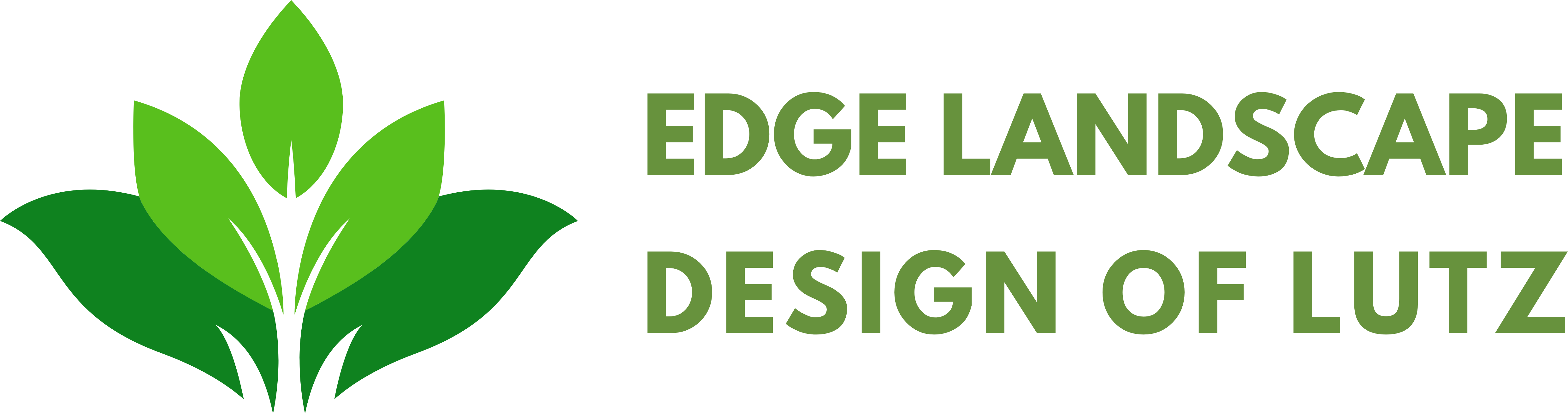 Edge Landscape Design of Lutz Logo