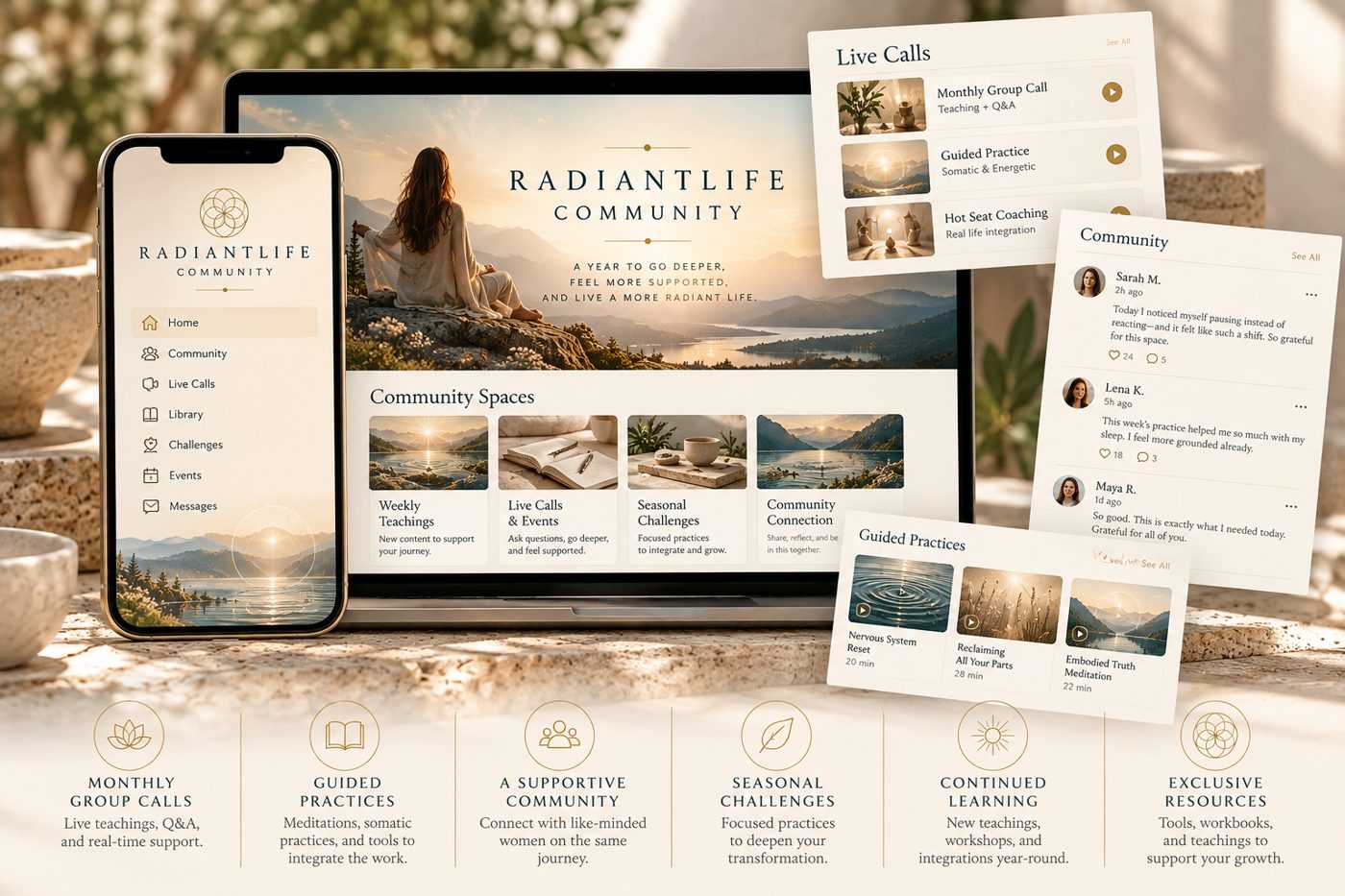 The RadiantLife community