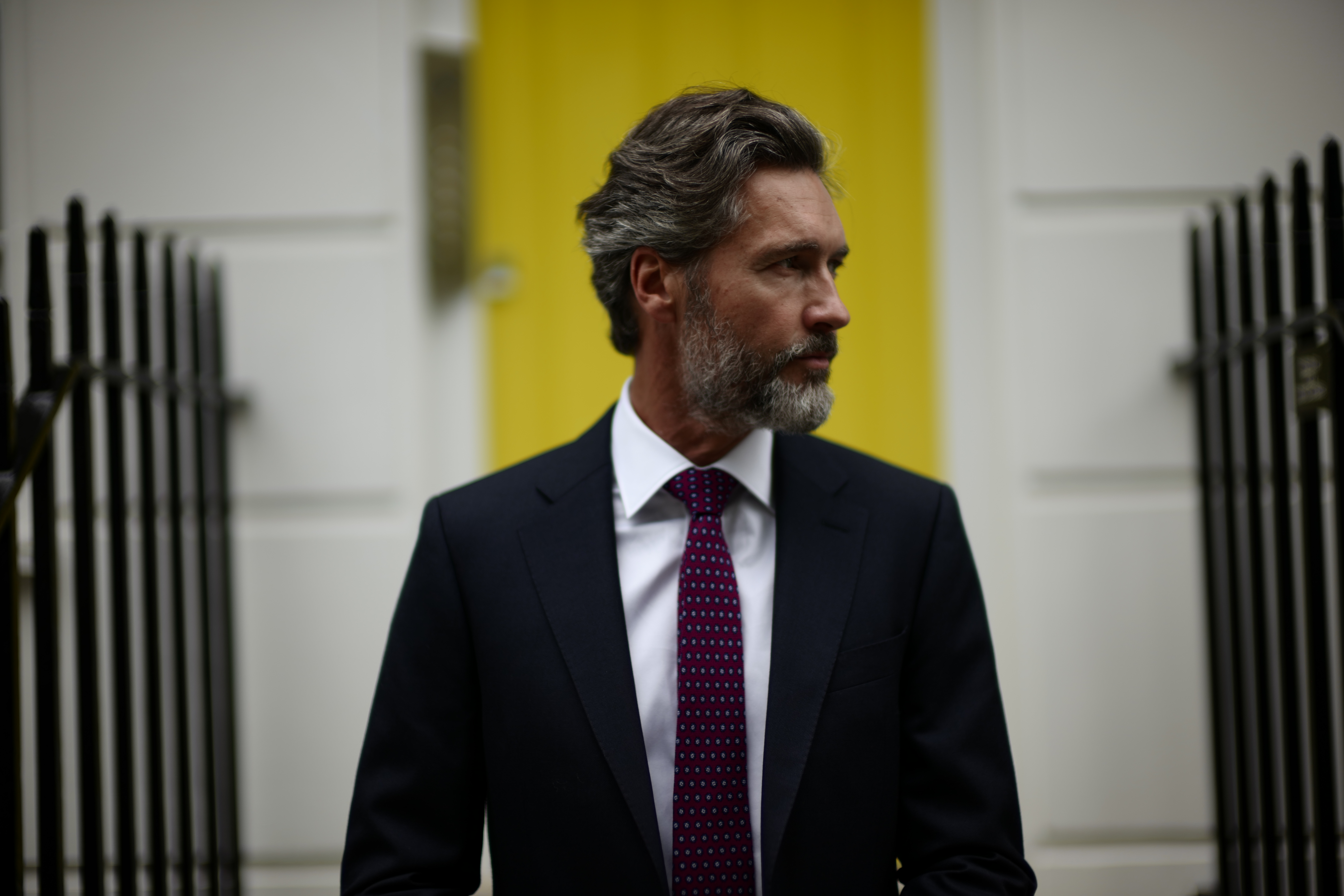 Bespoke Savile Row suit by Alexandra Wood