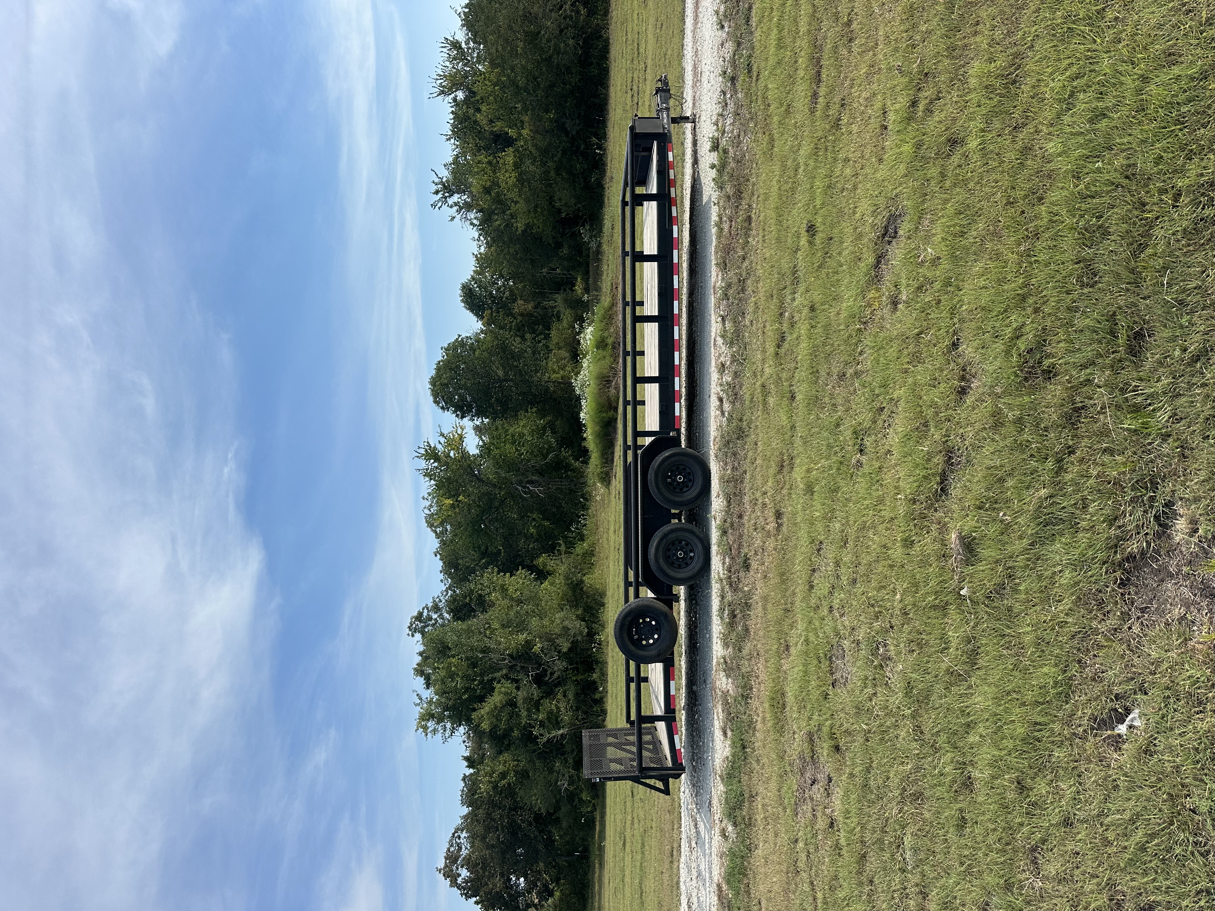 Trailer rental fleet at Miller Trailer Rentals LLC in Navasota, TX