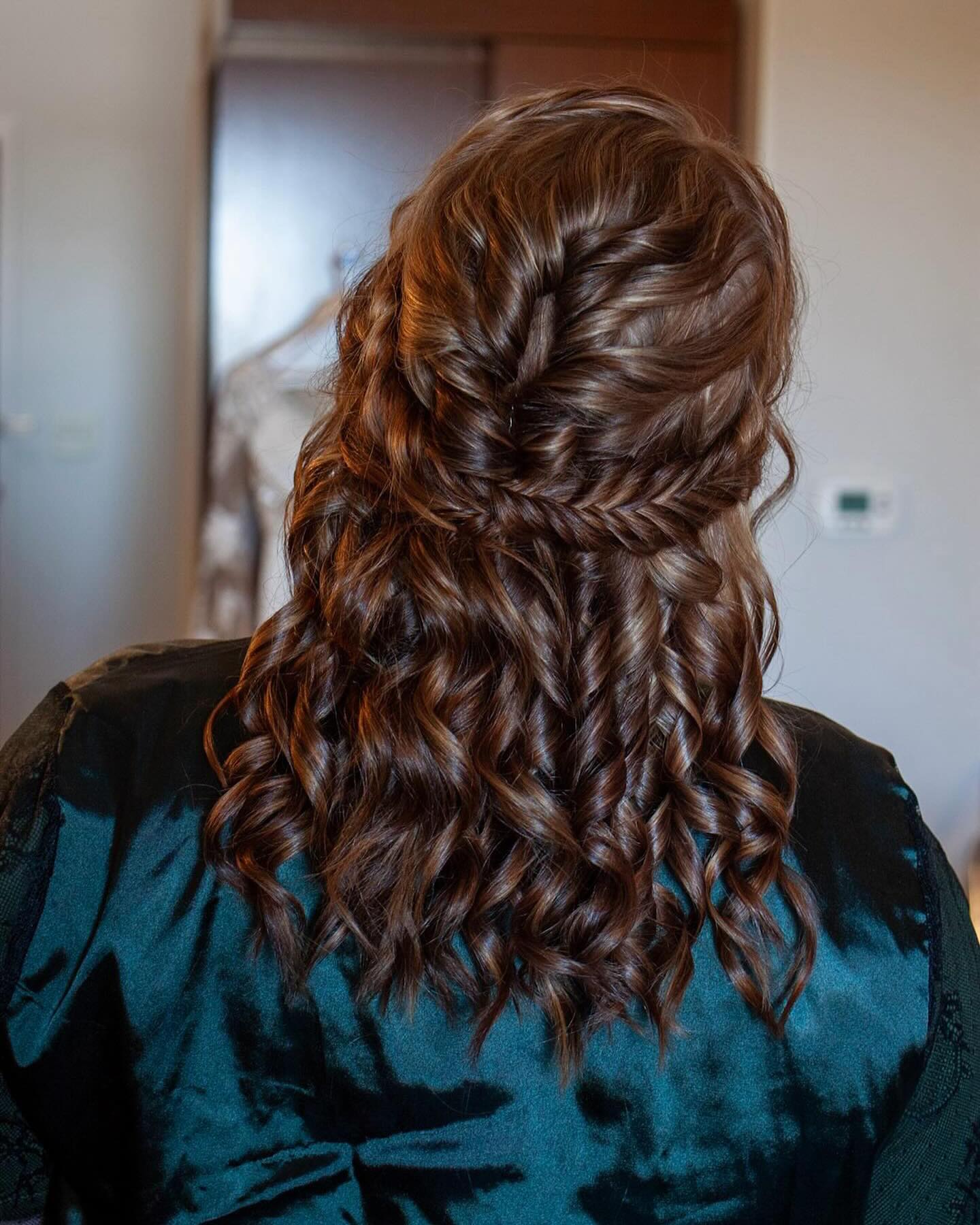 Bridal hair