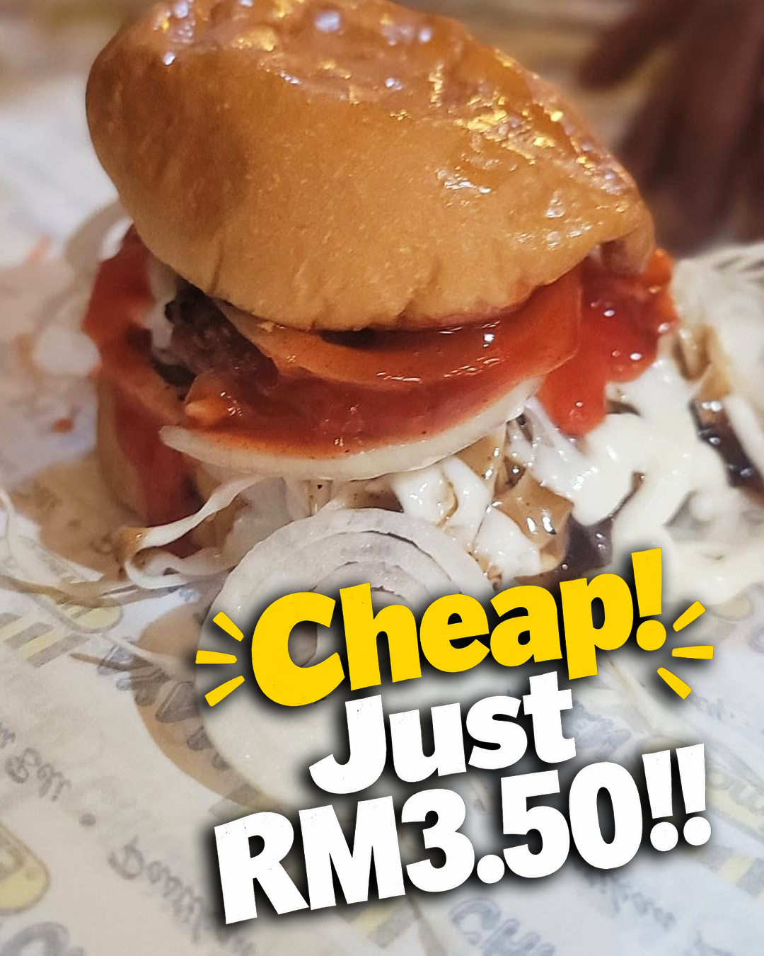 Ramly Burger - Cheap but value, Carousels