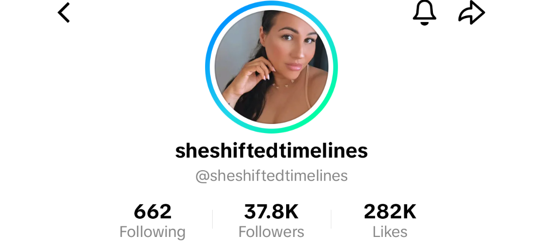 Jacqueline's social media profile after working with Minnie Courtney