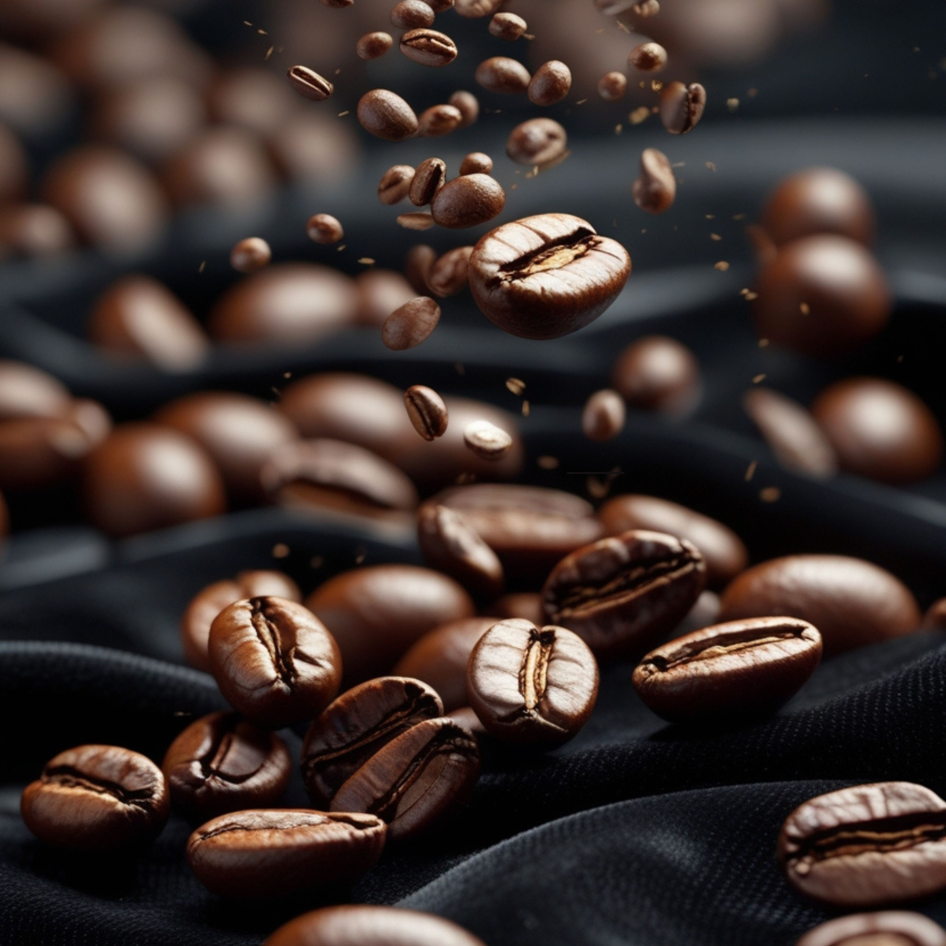 Go Brew coffee beans close-up