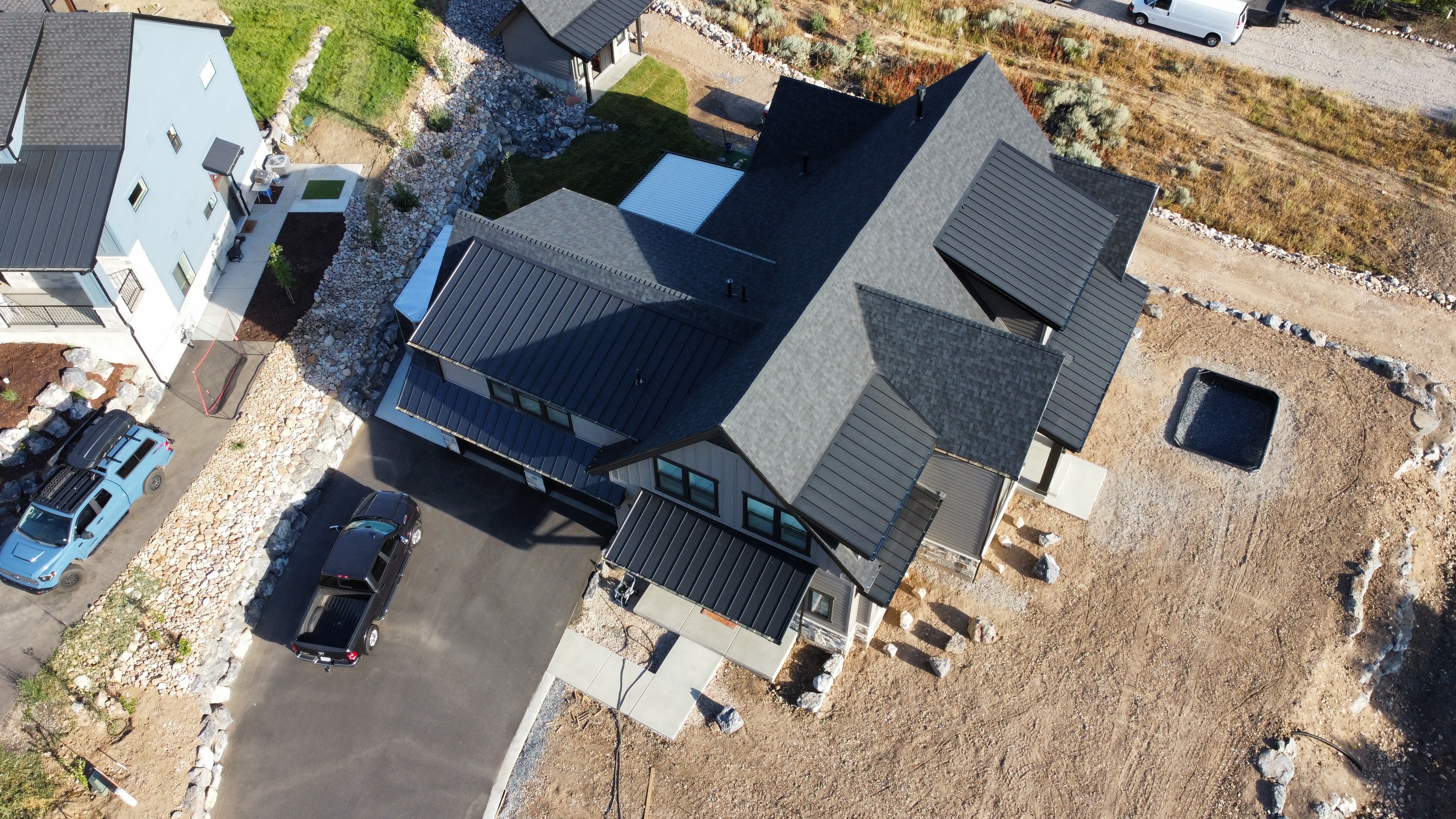 home in need of snow retention near park city utah