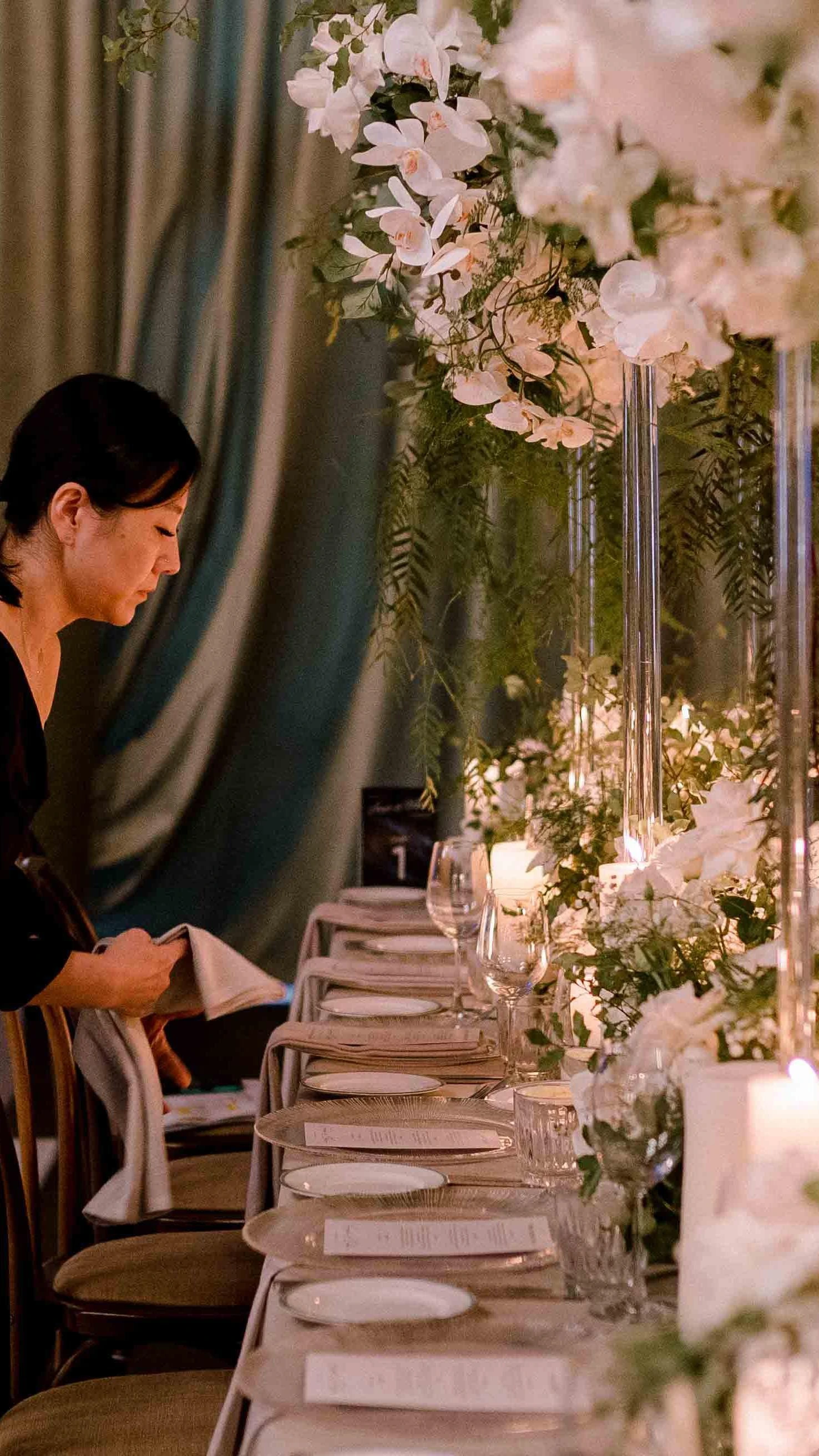 Styling and planning: Anna and the team on site