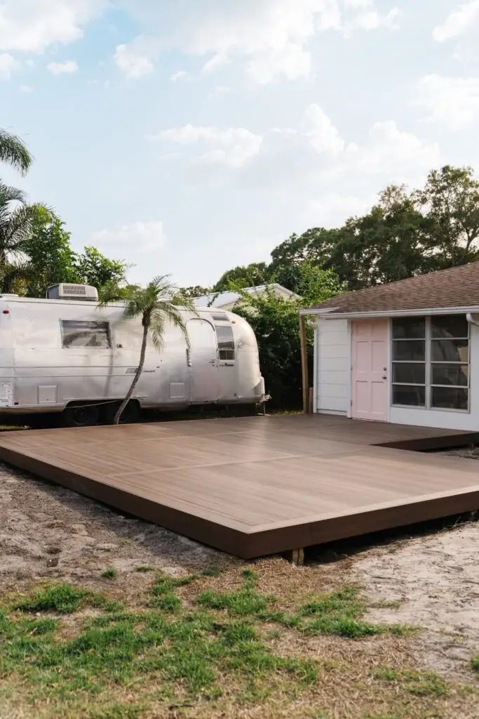 Outdoor construction work