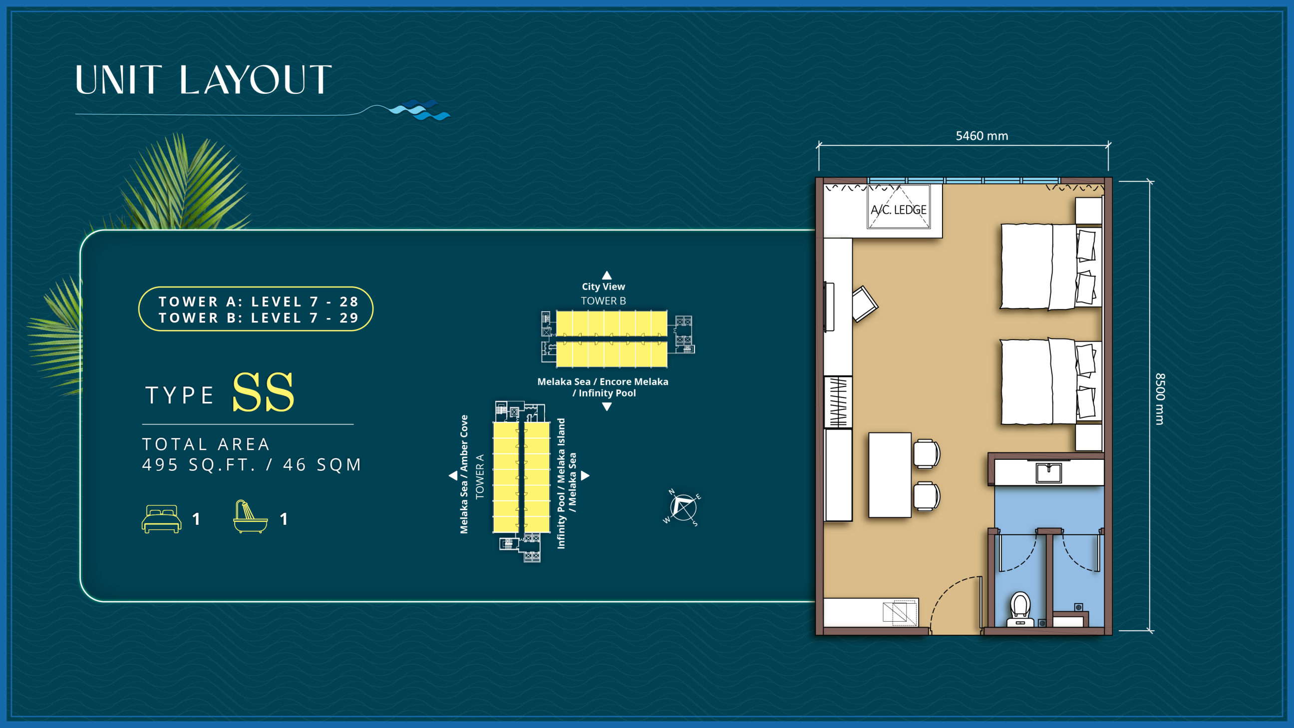 Type SS floor plan